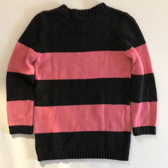 Pink and dark grey pullover sweater - Picture 2 of 4
